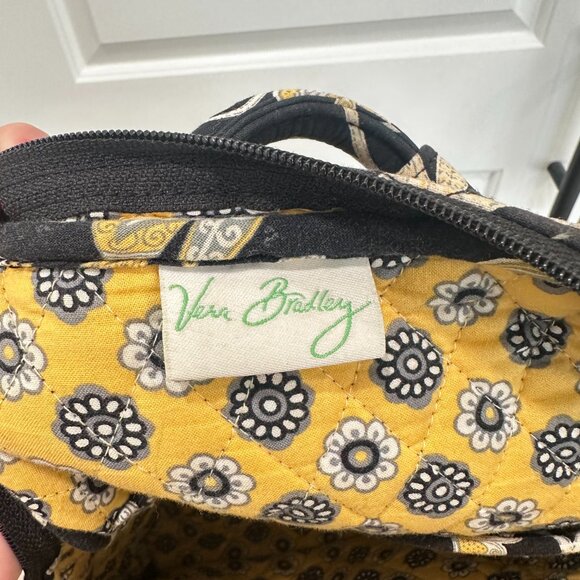 Vintage Vera Bradley Backpack in Yellow Bird Pattern main image 6